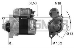 MOTORINO AVVIAMENTO RENAULT ( CLIO/ TWINGO / MODUS/ KANGOO)