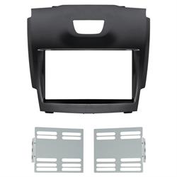 KIT MONTAGGIO AUTORADIO CHEVROLET S10/ISUZU DMAX 2012> NERO 2DIN