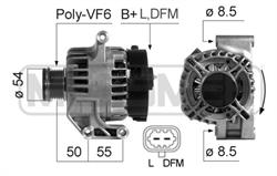 ALTERNATORE OPEL AGILA, ASTRA , CORSA, MERIVA